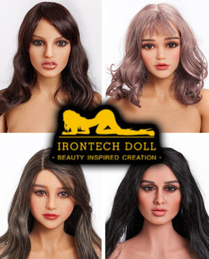 Accesorio Cabeza Separada de TPE Irontech Doll