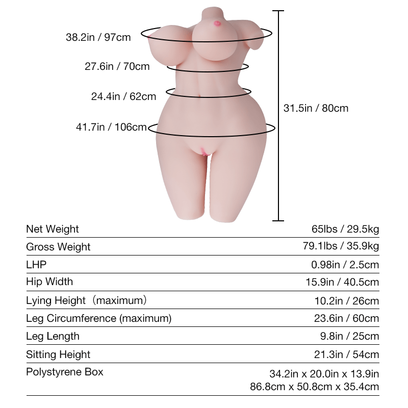 Lola, Torso de TPE (STOCK USA) - Imagen 23
