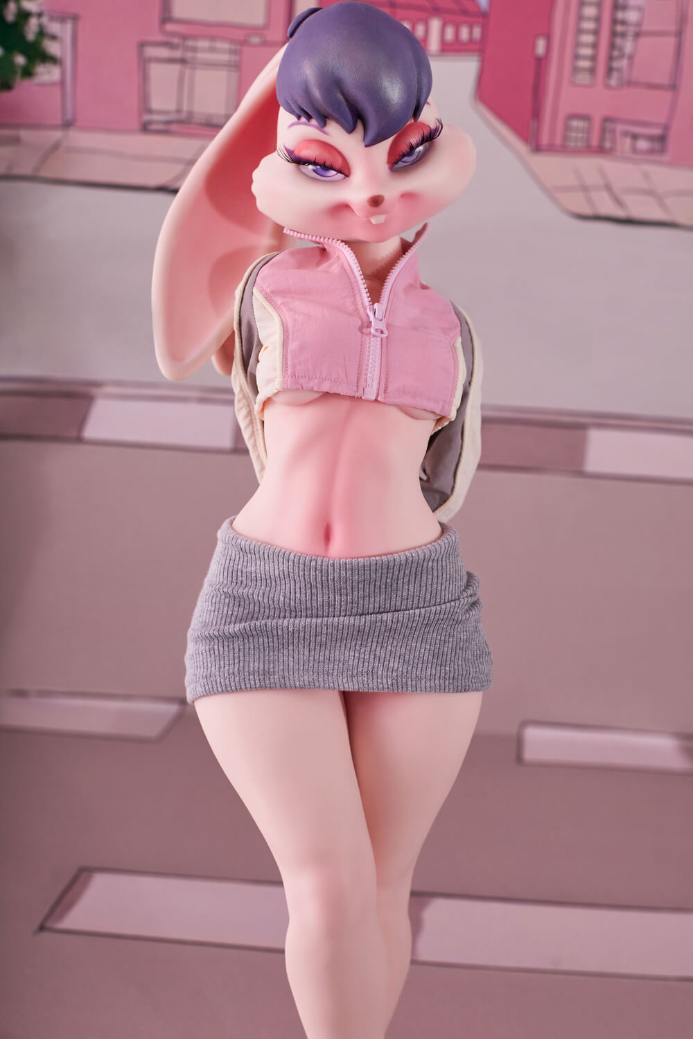 Petite Lola 70, B-Cup, Silicona, Lori Bunny Cartoon