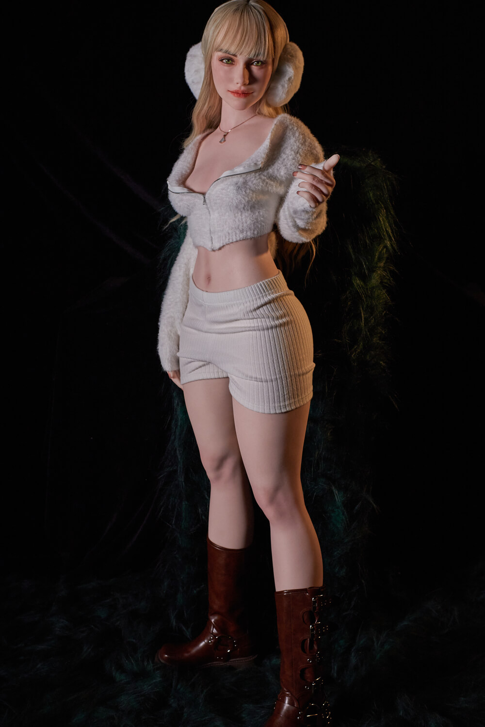 160cm A-Cup, Imani, Silicona - Imagen 5