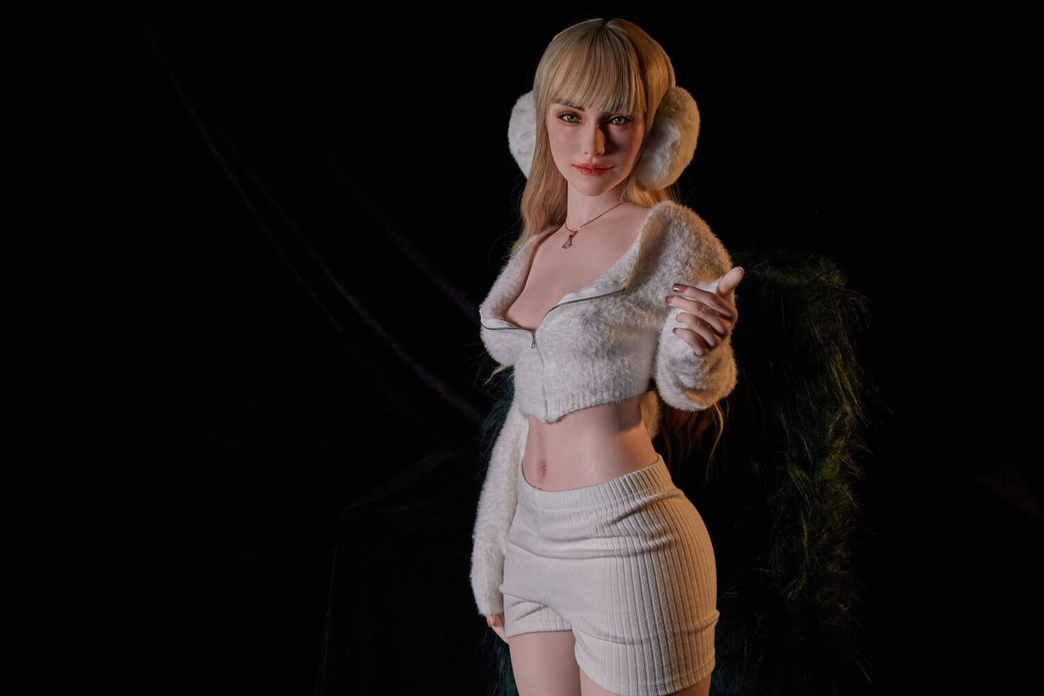 160cm A-Cup, Imani, Silicona - Imagen 4