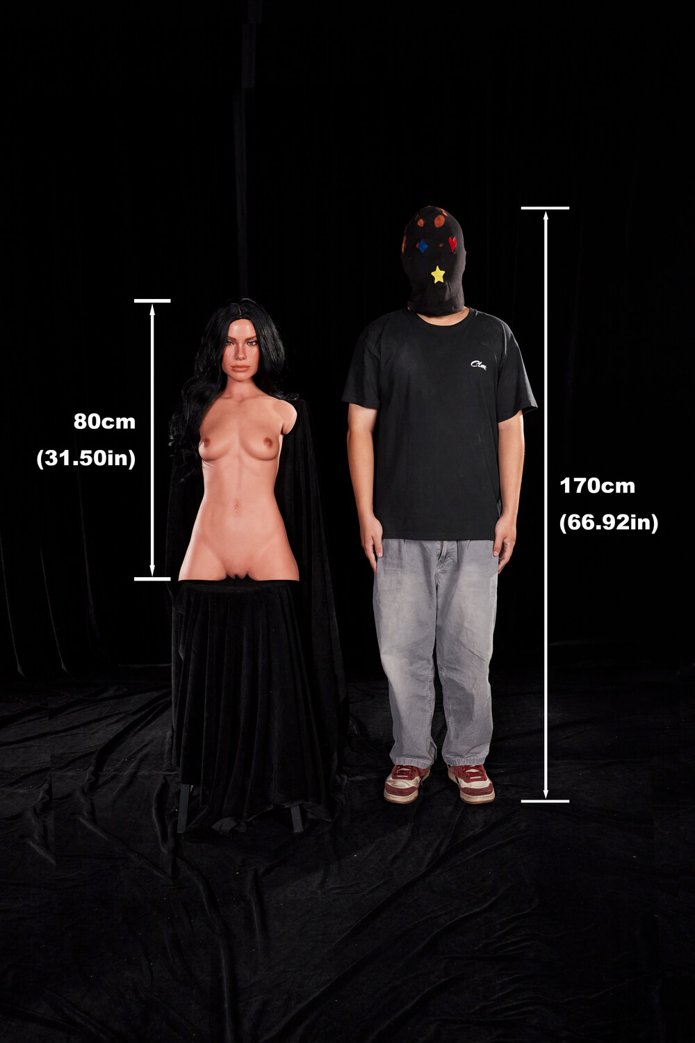 80cm A-Cup, Torso de Carmen, #661, Silicona - Imagen 18