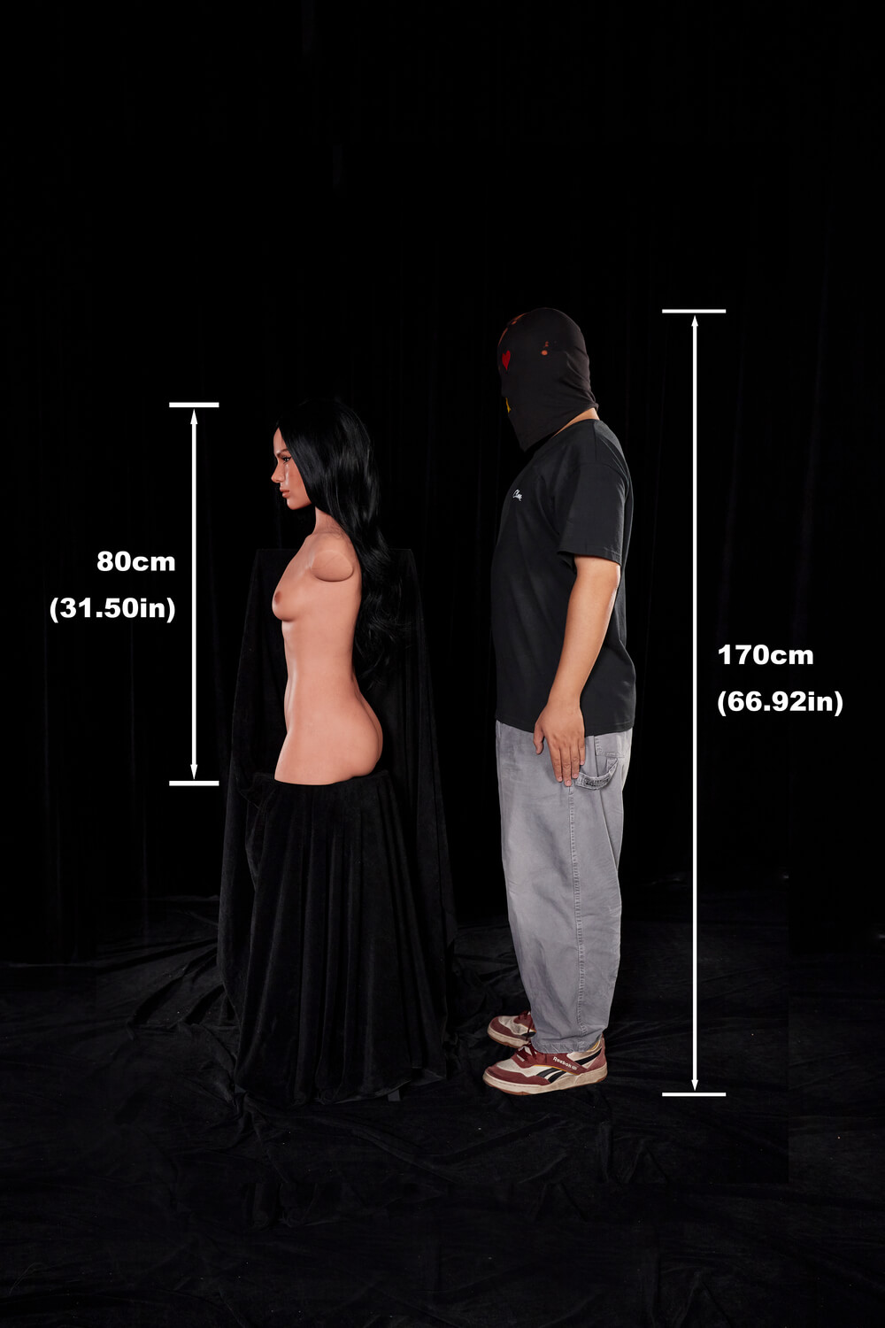80cm A-Cup, Torso de Carmen, #661, Silicona - Imagen 19