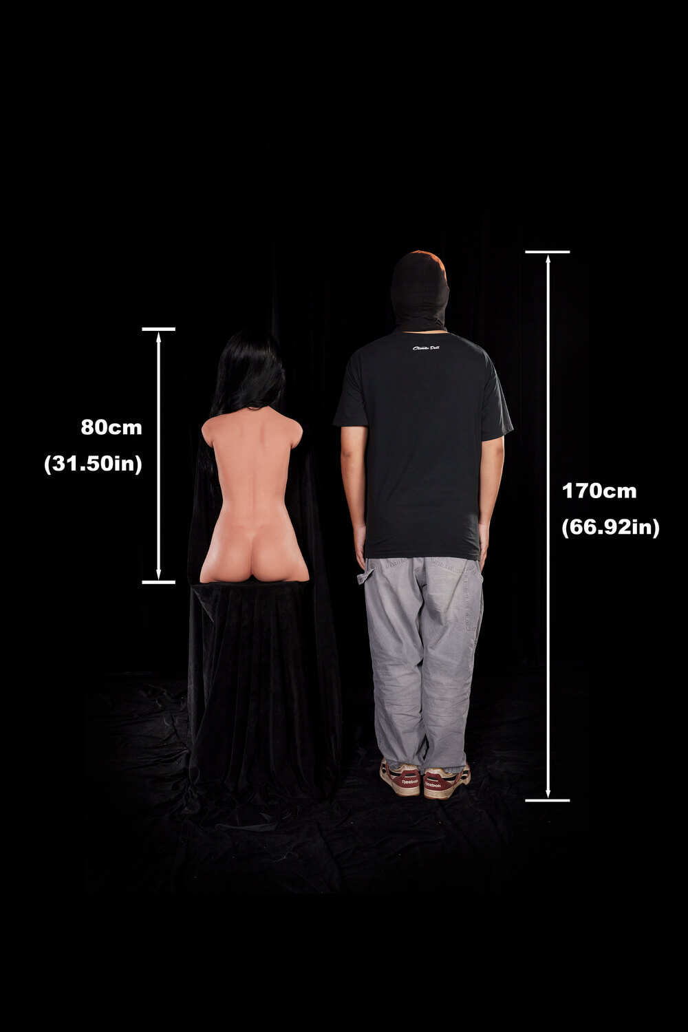 80cm A-Cup, Torso de Carmen, #661, Silicona - Imagen 20