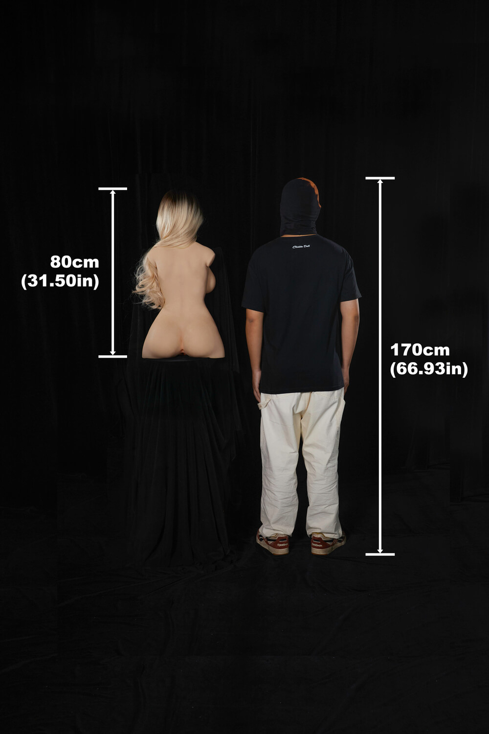 80cm E-Cup, Torso de Miko, #662, Silicona - Imagen 4