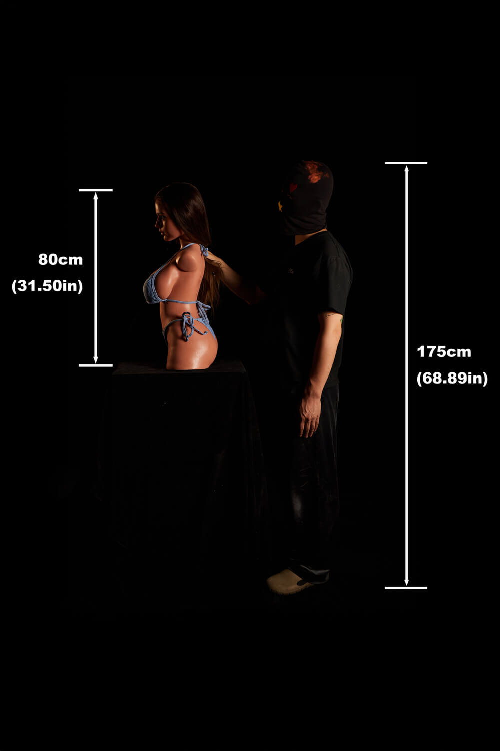 80cm G-Cup, Torso de Eliza, #664, Silicona - Imagen 20