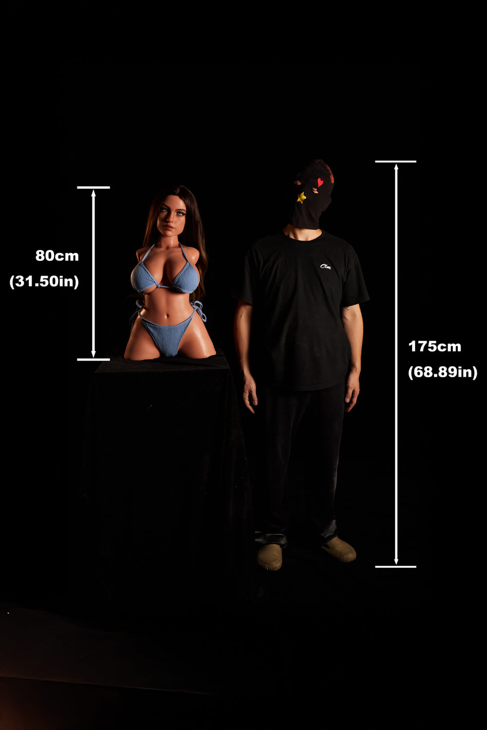 80cm G-Cup, Torso de Eliza, #664, Silicona - Imagen 21