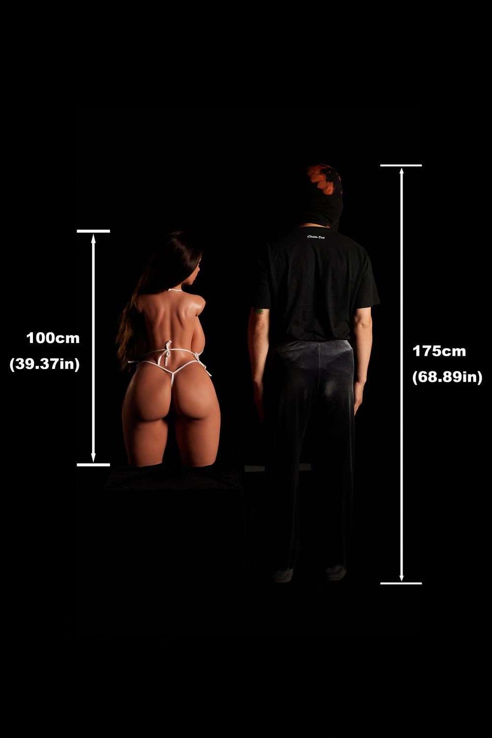 100cm K-Cup, Torso de Hazel, #884, Silicona - Imagen 18