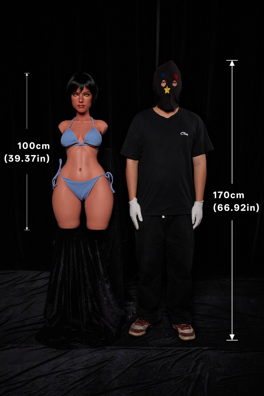 100cm E-Cup, Torso de Livia, #882, Silicona - Imagen 15