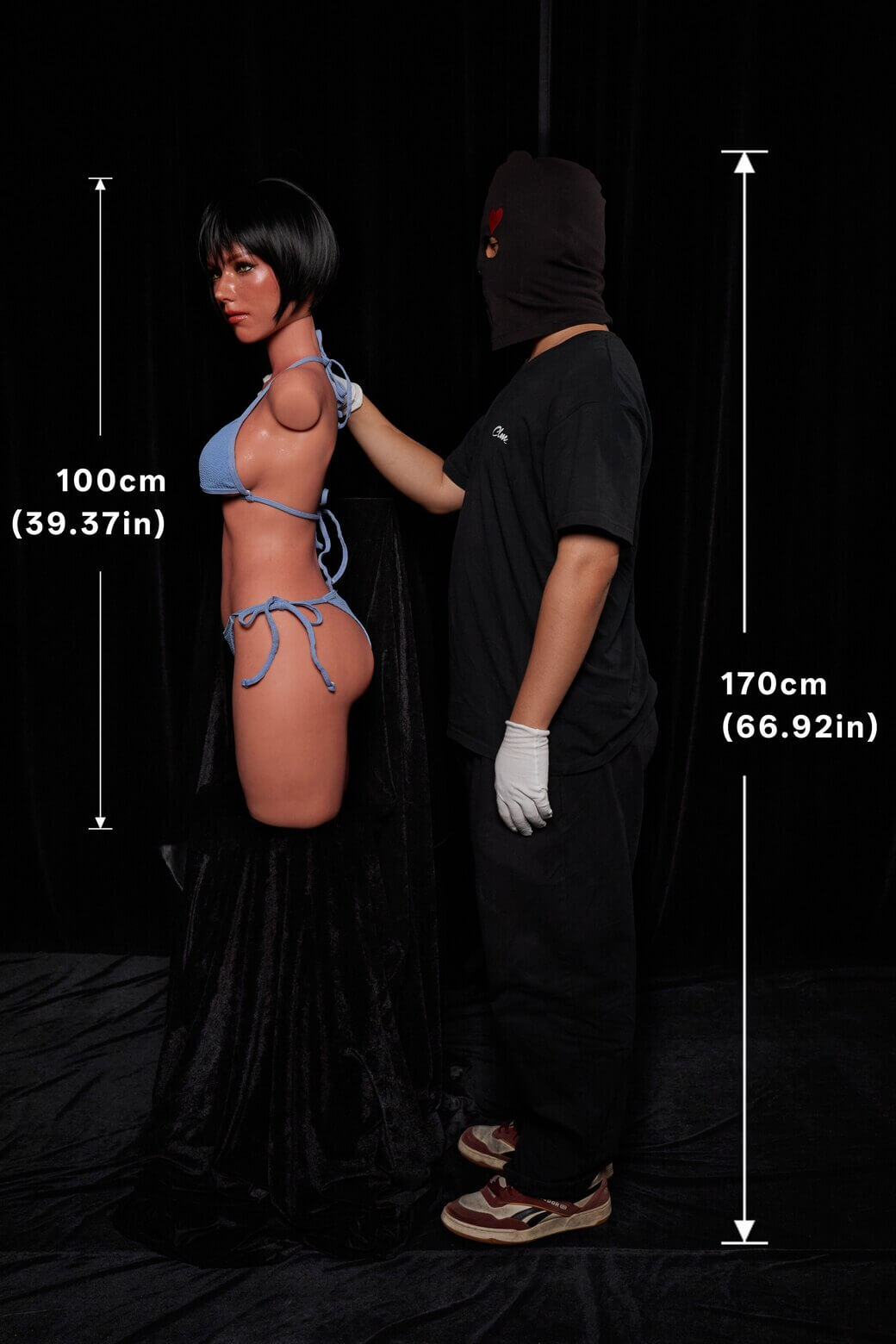 100cm E-Cup, Torso de Livia, #882, Silicona - Imagen 16
