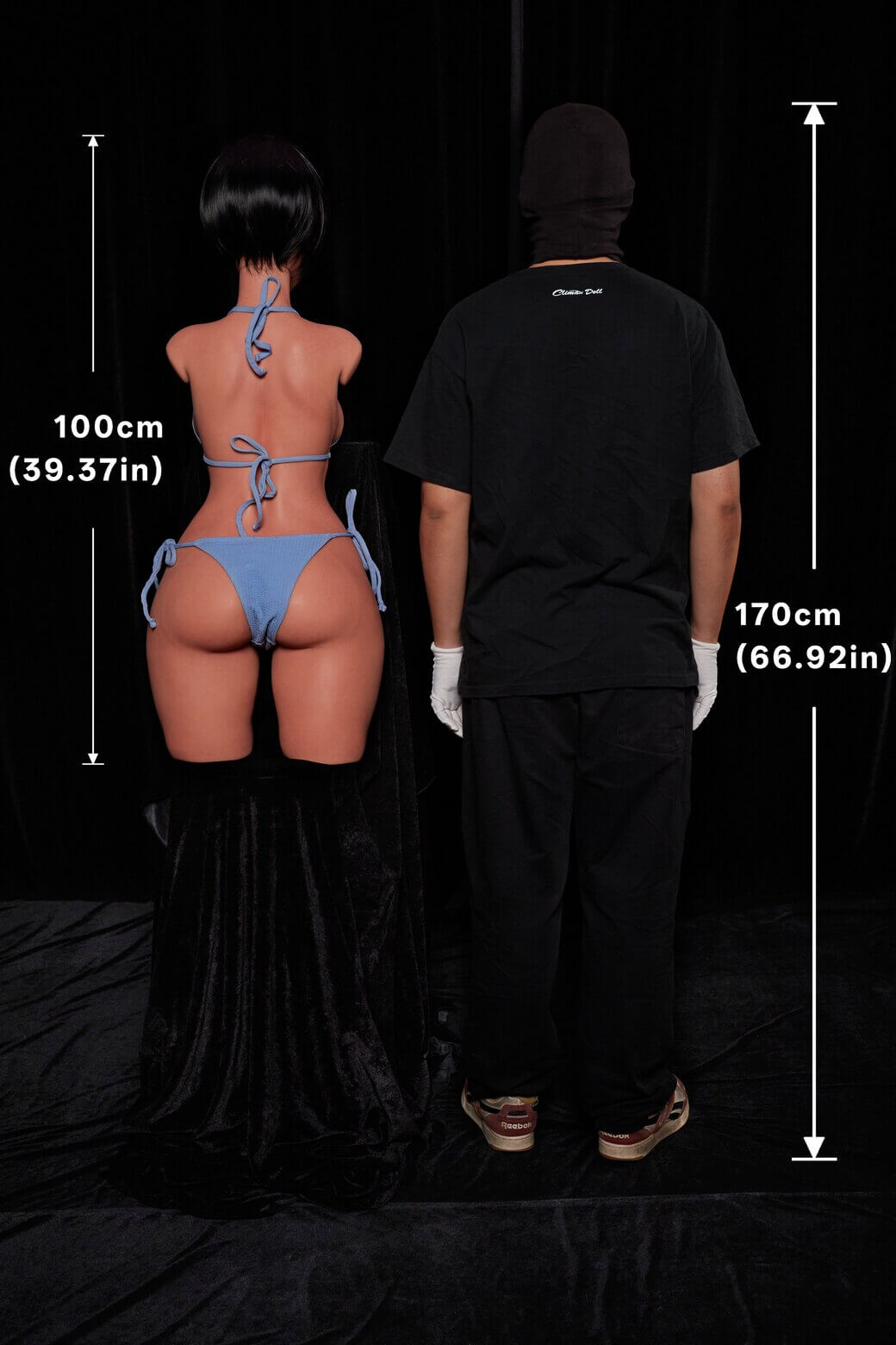 100cm E-Cup, Torso de Livia, #882, Silicona - Imagen 17