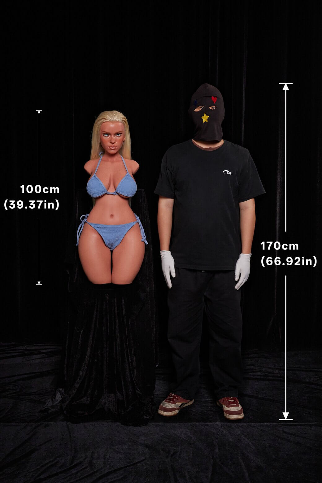 100cm E-Cup, Torso de Fiora, #833, Silicona - Imagen 14