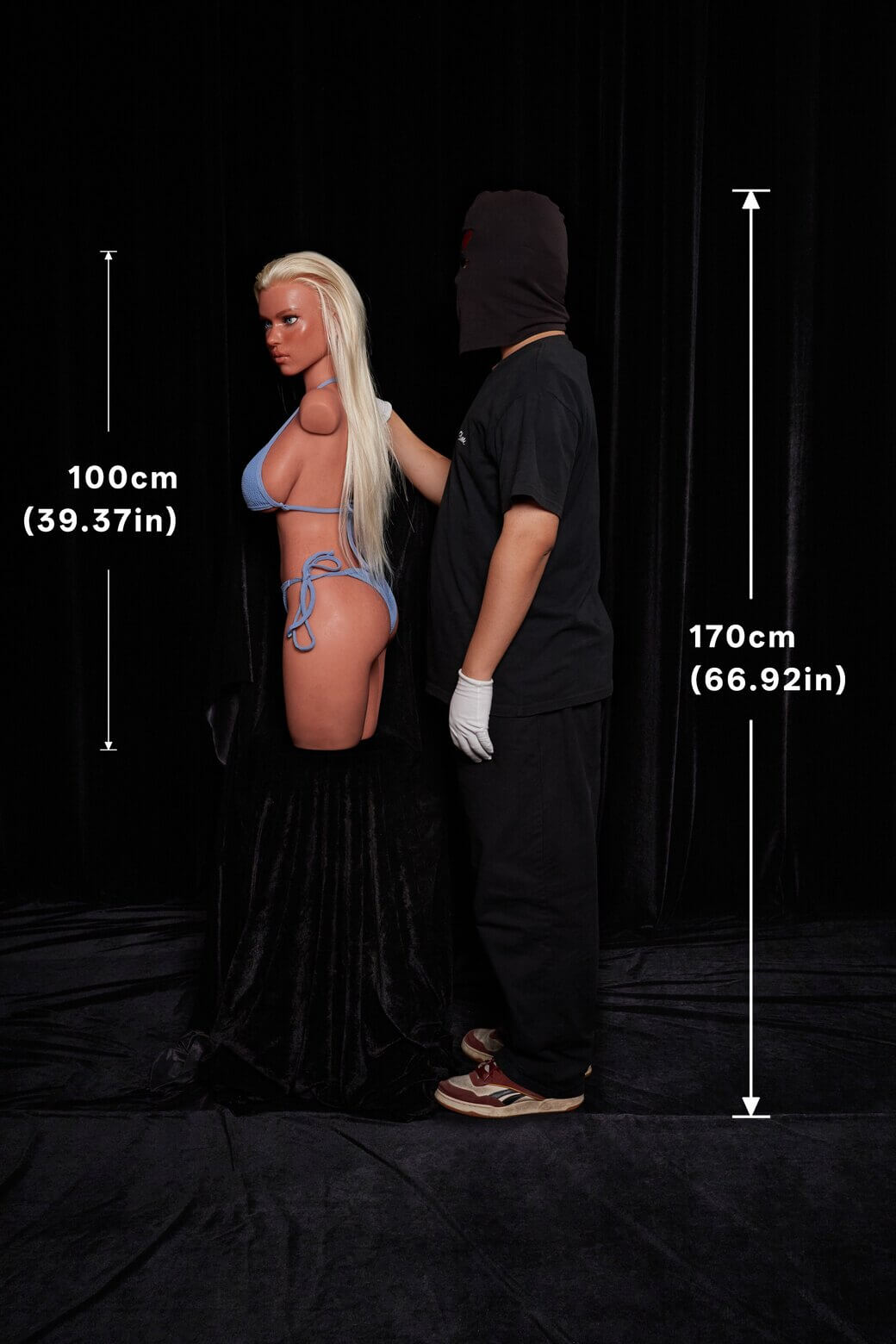 100cm E-Cup, Torso de Fiora, #833, Silicona - Imagen 15
