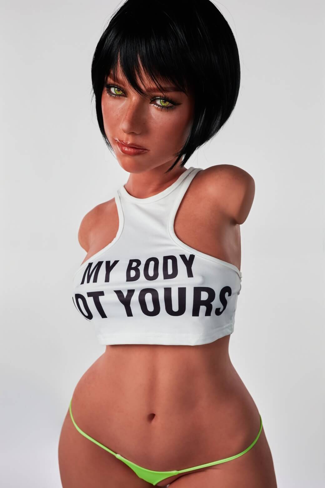 100cm E-Cup, Torso de Livia, #882, Silicona - Imagen 2
