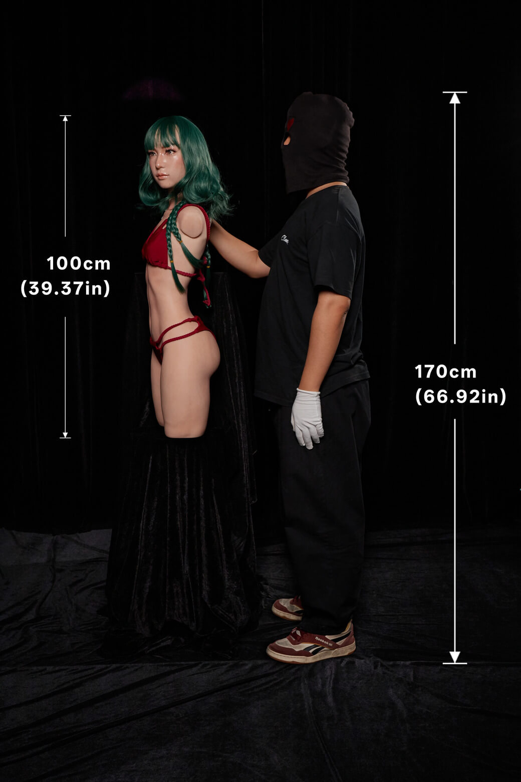 100cm A-Cup, Torso de Mayu, #881, Silicona - Imagen 14