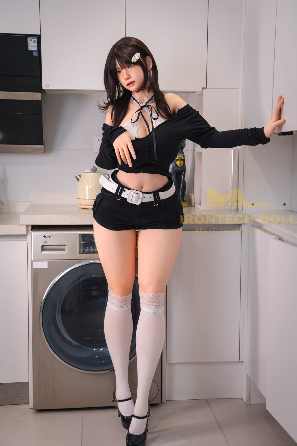 165cm E-Cup, Kitty S32, Silicona - Imagen 4
