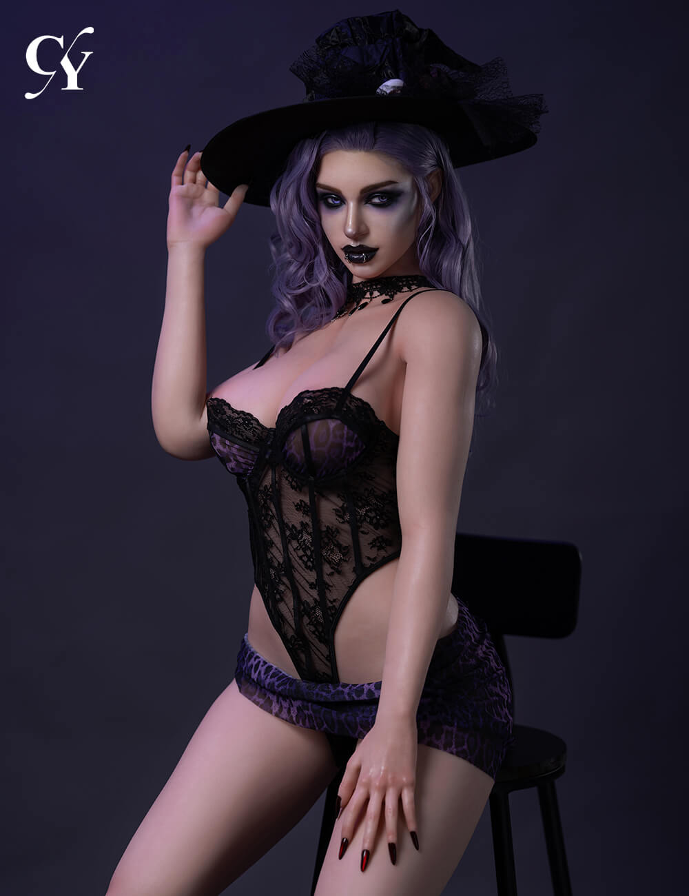 176cm E-Cup, Elodie, Silicona - Imagen 8