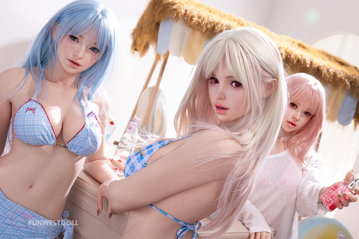 157cm G-Cup, Lily #036SJ, Silicona - Imagen 3